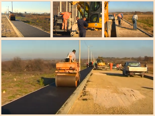 Уређивање тротоара у индустријској зони