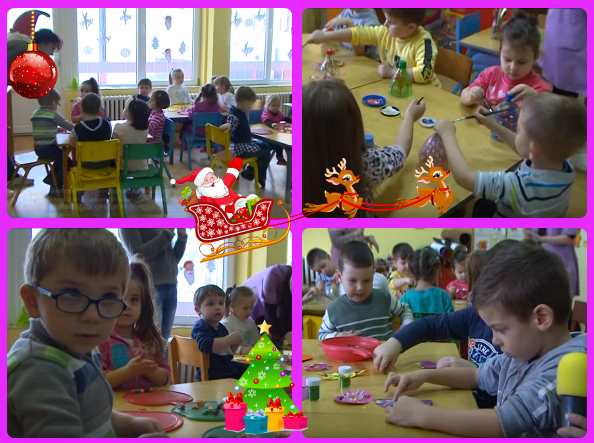 Новогодишња радионица у вртићу „Шећерко“