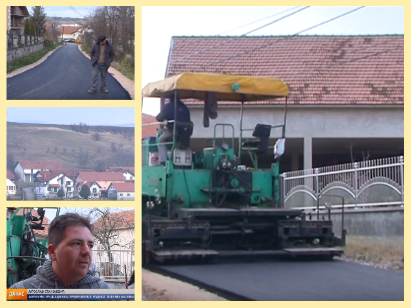 Рупе заменио асфалт у Батинцу