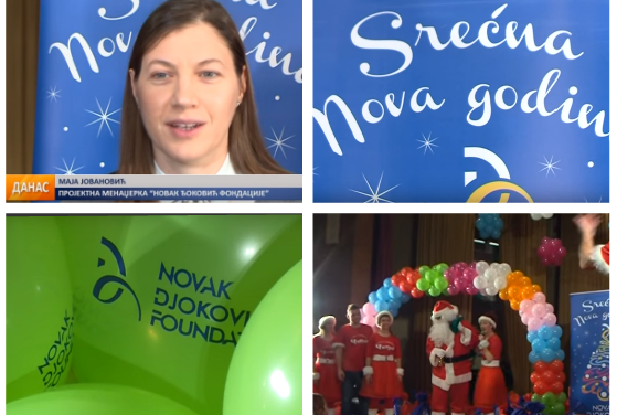 Новак Ђоковић фондација уручила пакетиће