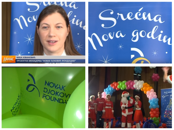 Новак Ђоковић фондација уручила пакетиће