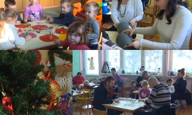 Новогодишња радионица у вртићу „Бамби“
