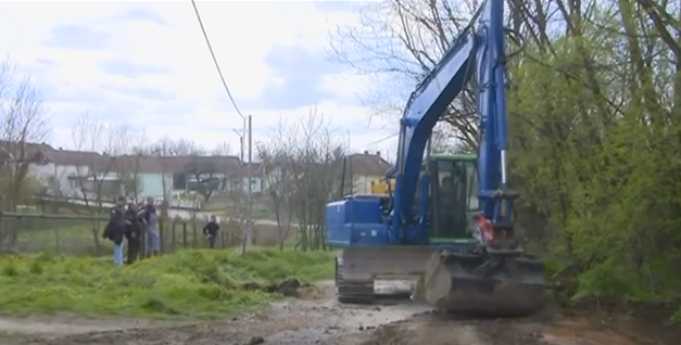 Санација канала у Крушару