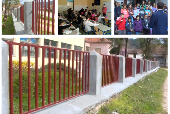ОШ „13. октобар“ добила нову ограду и кабинет за стране језике