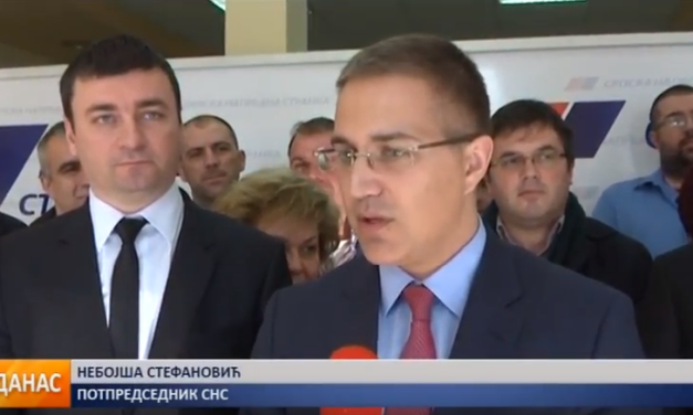 Министар Небојша Стефановић у посети Ћуприји