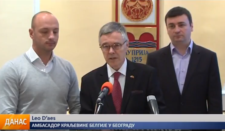 Амбасадор Белгије у посети Ћуприји