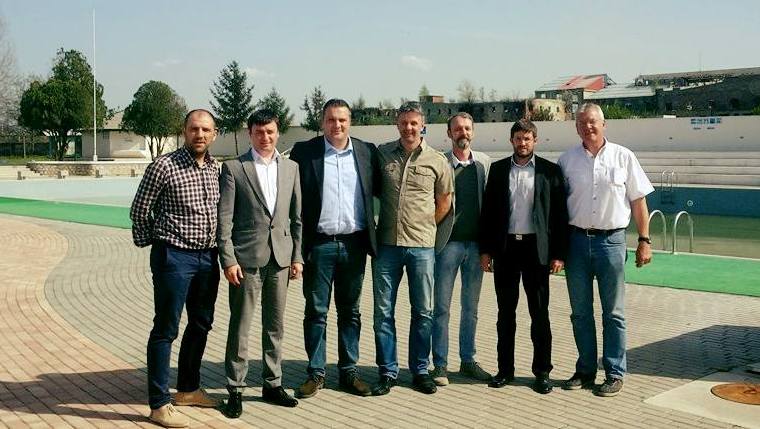 Руководство Спортског савеза Србије у посети Ћуприји