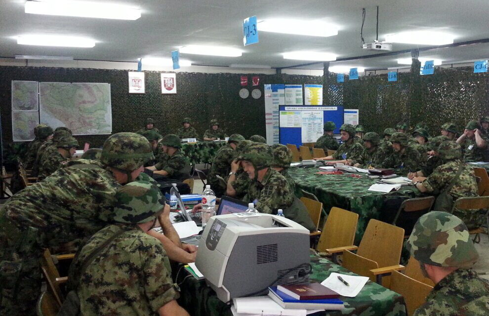 Почела командно-тактичка вежба „Морава 2016“