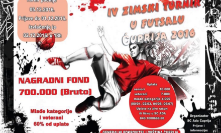 Четврти зимски турнир у футсалу