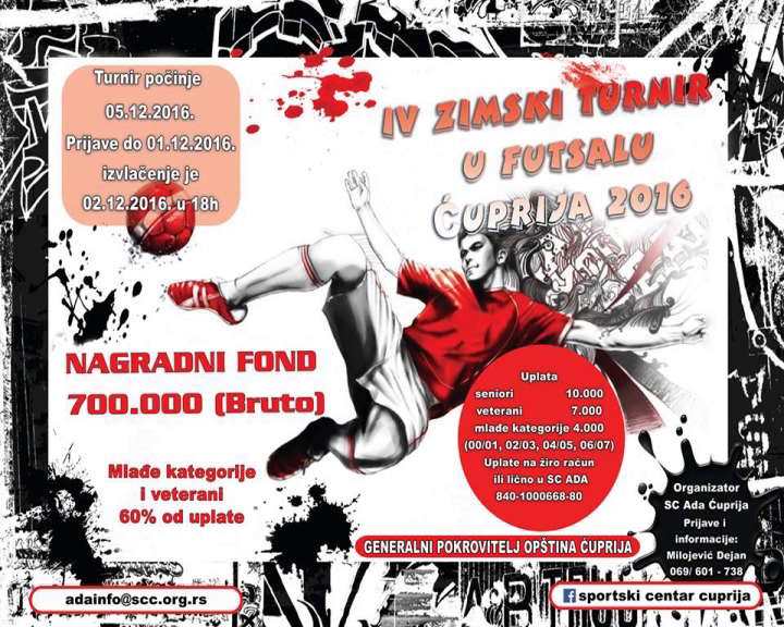 Четврти зимски турнир у футсалу