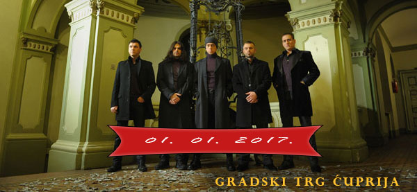 „Амадеус бенд“ на градском тргу 1. јануара