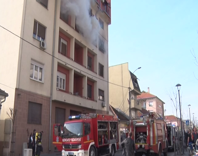 Пожар у Карађорђевој 82