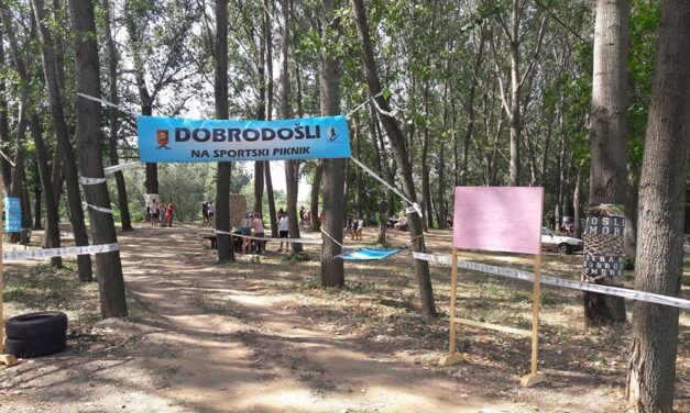 Спортски пикник крај Велике Мораве
