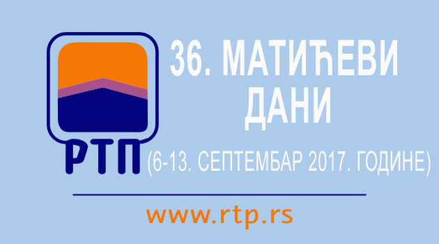 36. МАТИЋЕВИ ДАНИ – програм