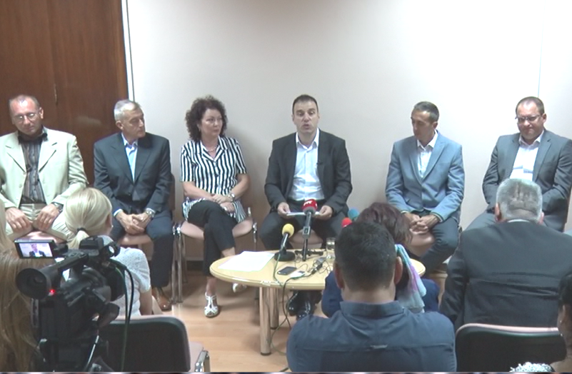 Конференција за новинаре Саше Пауновића, председника општине Параћин