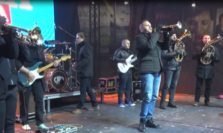 Дејан Петровић и Биг бенд на тргу 1. јануара