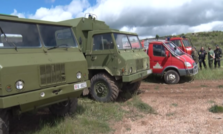 ПРОТИВПОЖАРНА ВЕЖБА НА ПАСУЉАНСКИМ ЛИВАДАМА