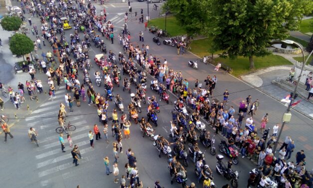 ПРЕКО ХИЉАДУ БАЈКЕРА НА МОТО СКУПУ СА ДУШОМ