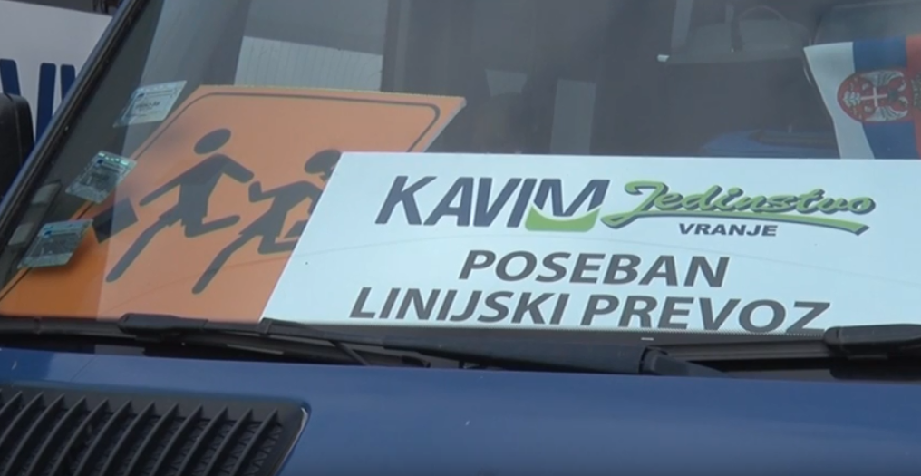 „КАВИМ ЈЕДИНСТВО“ ОБАВЉА ПРЕВОЗ УЧЕНИКА