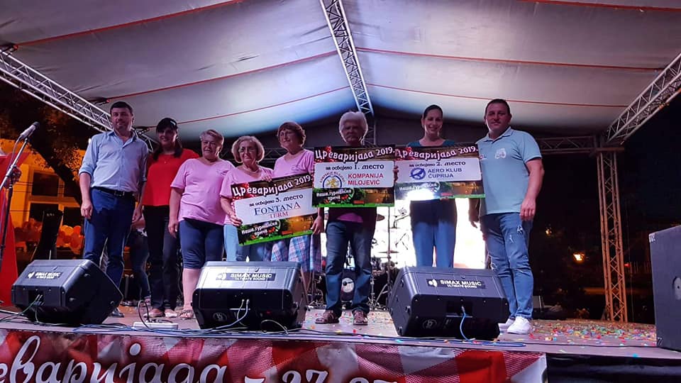 12. ЦРЕВАРИЈАДА У ЋУПРИЈИ – ПОБЕДНИЦИ „ДВА СЛАТКА БРКА“