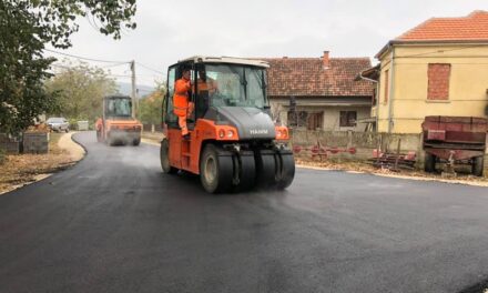ЗАВРШЕНО АСФАЛТИРАЊЕ ЈОВАЧКОГ КРУЖНОГ ПУТА