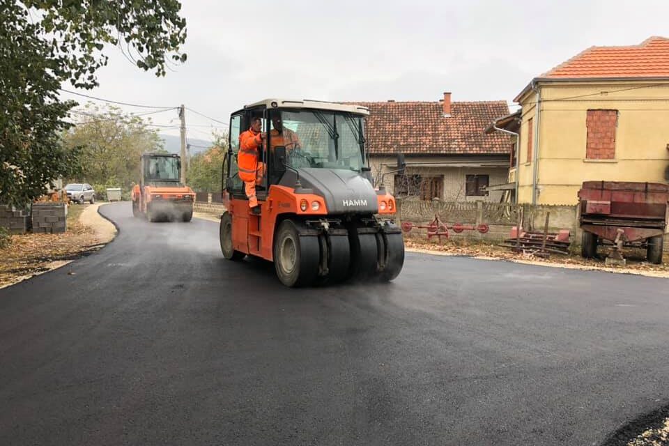 ЗАВРШЕНО АСФАЛТИРАЊЕ ЈОВАЧКОГ КРУЖНОГ ПУТА