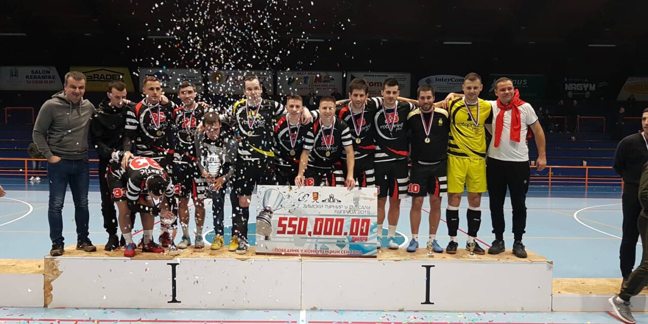 „РОТО ПРИНТ“ ОСВОЈИО ЗИМСКИ ТУРНИР У ФУТСАЛУ