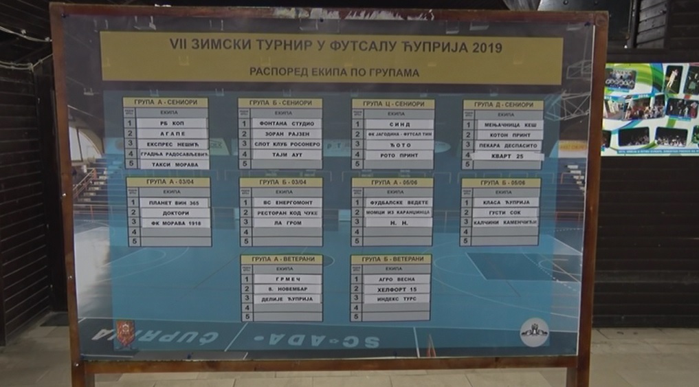 ЗИМСКИ ТУРНИР У ФУТСАЛУ ДОШАО ДО СЕДМОГ ИЗДАЊА