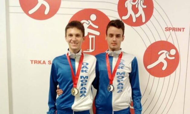 ДОМИНАЦИЈА ЋУПРИЈСКИХ АТЛЕТИЧАРА У ТРЦИ НА 1500м