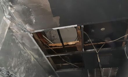 ПОЖАР У ПРОСТОРИЈАМА ТЕЛЕВИЗИЈЕ ПОМОРАВЉЕ