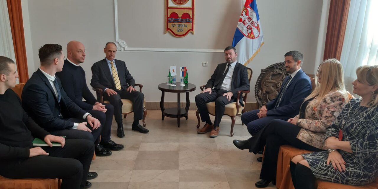 АМБАСАДОР КИПРА У ЋУПРИЈИ