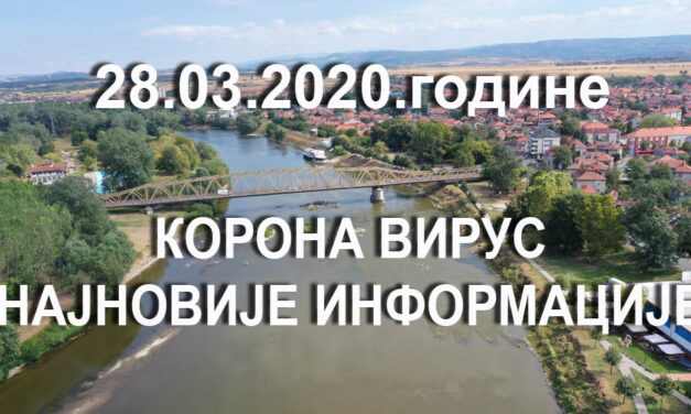 У ЋУПРИЈИ 31 СЛУЧАЈ КОРОНАВИРУСА