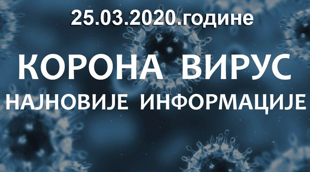 У ЋУПРИЈИ ЈОШ ТРОЈЕ ЗАРАЖЕНИХ КОРОНАВИРУСОМ