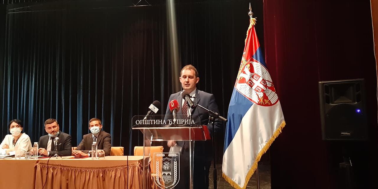ЈОВИЦА АНТИЋ НОВИ ПРЕДСЕДНИК ОПШТИНЕ ЋУПРИЈА