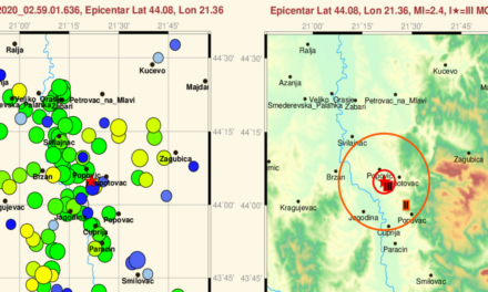 ЗЕМЉОТРЕС У ДЕСПОТОВЦУ, НЕМА МАТЕРИЈАЛНЕ ШТЕТЕ