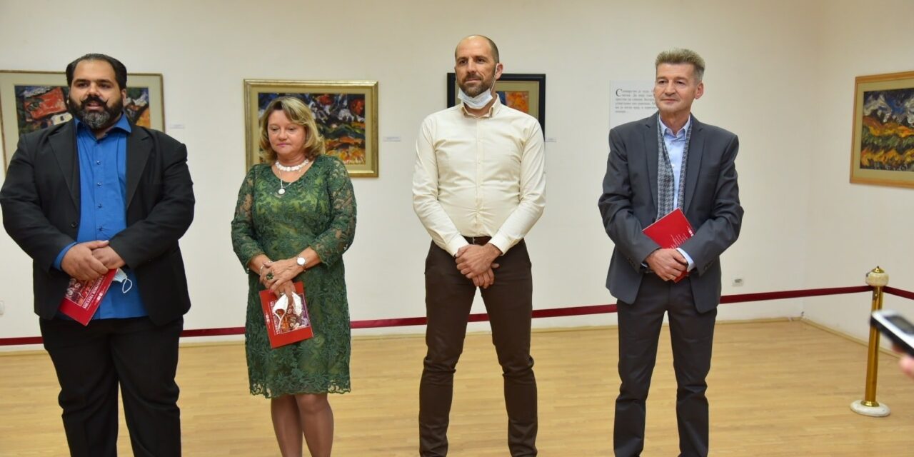 ОТВОРЕНА ИЗЛОЖБА СЛИКА МИЛАНА КОЊОВИЋА