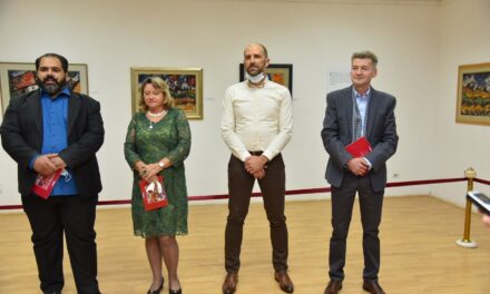 ОТВОРЕНА ИЗЛОЖБА СЛИКА МИЛАНА КОЊОВИЋА