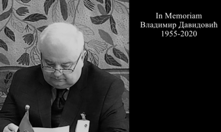 ПРЕМИНУО ПОМОЋНИК МИНИСТРА ПРАВДЕ ВЛАДИМИР ДАВИДОВИЋ