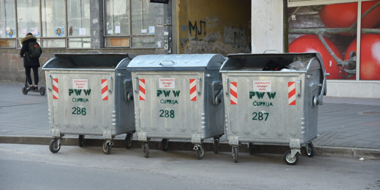 НОВИ КОНТЕЈНЕРИ ЗА ЧИСТИЈИ ГРАД