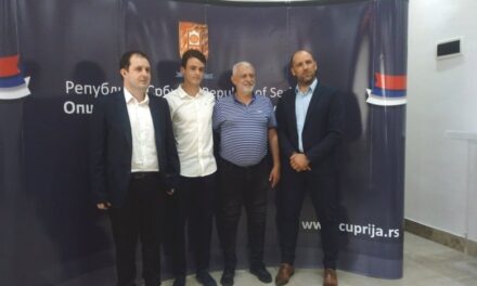 ТОМИЋ НА СВЕЧАНОМ ПРИЈЕМУ У ОПШТИНИ