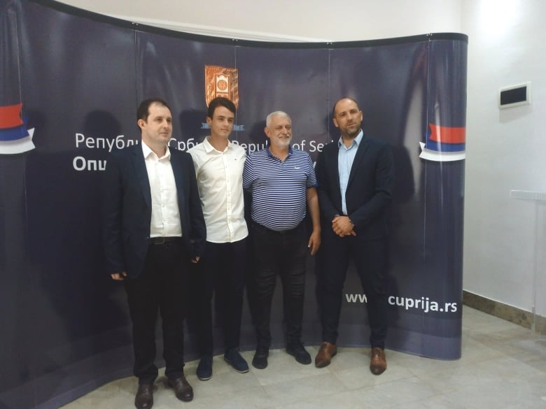 ТОМИЋ НА СВЕЧАНОМ ПРИЈЕМУ У ОПШТИНИ