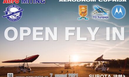 НЕБУ ПОД ОБЛАКЕ – OPEN FLY IN ЋУПРИЈА 2021.