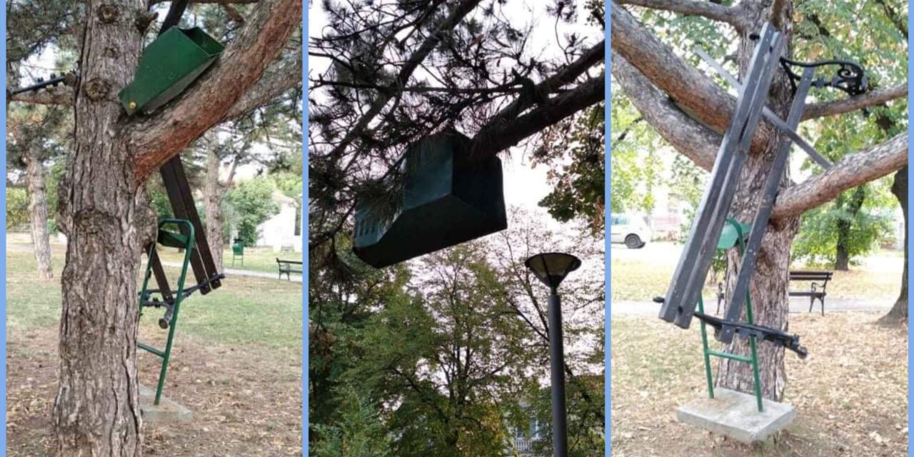 МАЛИ ПАРК КОД ПРВЕ МЗ НА МЕТИ ВАНДАЛА