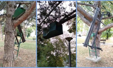 МАЛИ ПАРК КОД ПРВЕ МЗ НА МЕТИ ВАНДАЛА